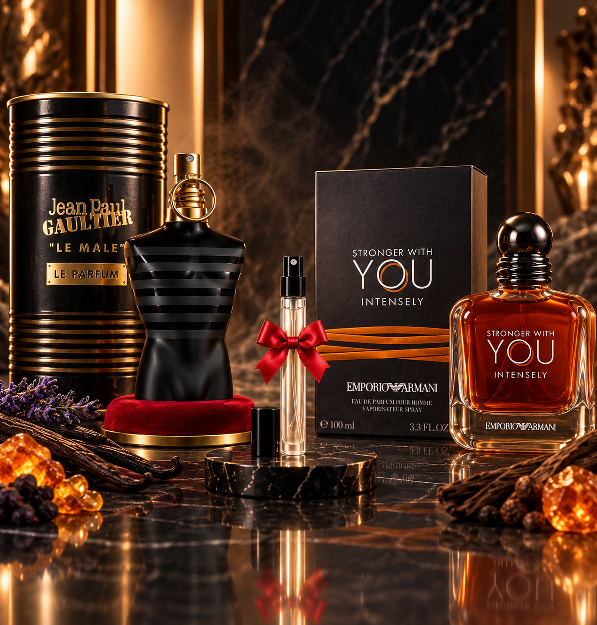 STRONGER WITH YOU 10ML |JPG LE MALE 10ML | 90PM 10ML